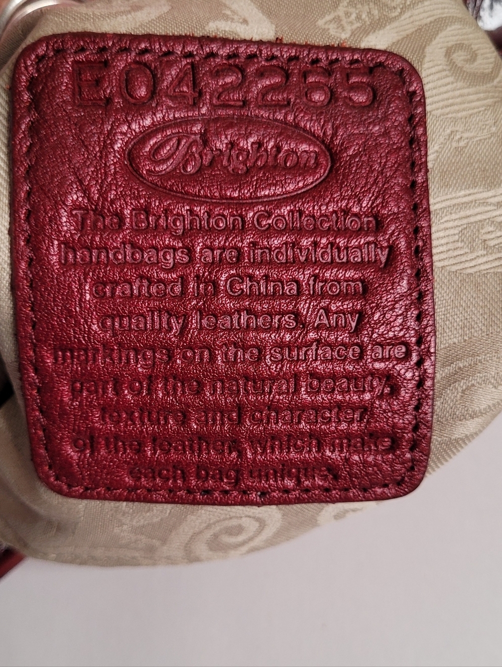 Brighton Croc Embossed Patent Leather Purse - Picture 13 of 13